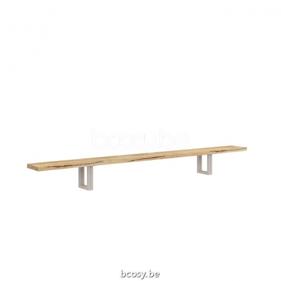  Jardinico NATURE Rechteckiger Sitzbank 400 Mandel Teak.