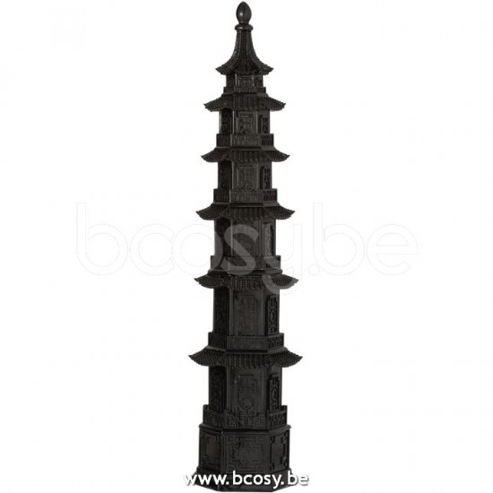 Jline Orientalischer Tempel Poly Schwarz Medium.