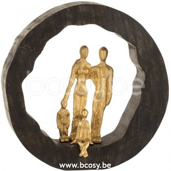J Line 15815 Figurines family famille Animali Decorations familie Decoracion Beelden Statue familie Decorazione Dekoration Figuras Families Decoratie Decoration Figuren