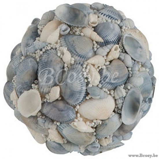 J Line Jline Kugel Muscheln Hell Blau Small baelle kugeln