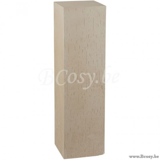 J Line Jline Säule Rechteckig Hoch Ton Beige Medium staender