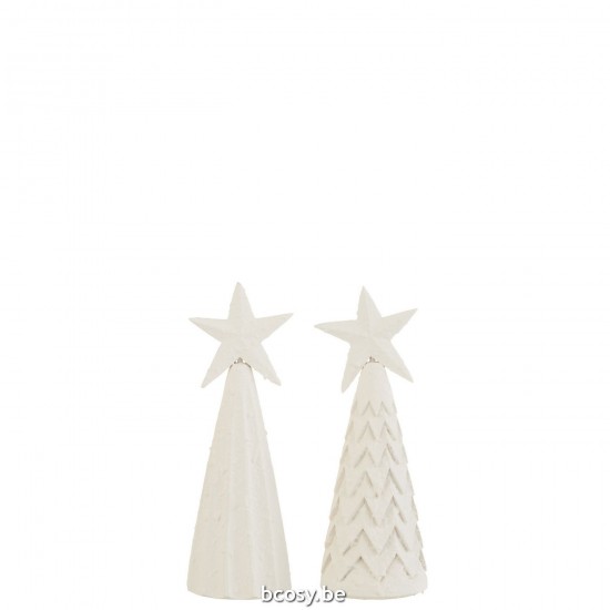 Jline Figuren Weihnachtsbaum Holz Weiß Small 2 Sortiert weihnachtsbaum weihnachtsbaeume.