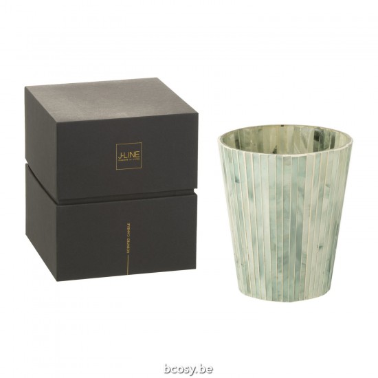 Jline Duftkerze Noa Seaside Bliss Hell Blau Large 75Stunden aroma kerzen.