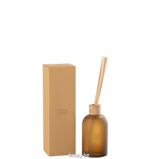 J Line diffuseurs de parfums Jolipa Diffuseur Accords Essentiels Santal Satiné 250Ml.