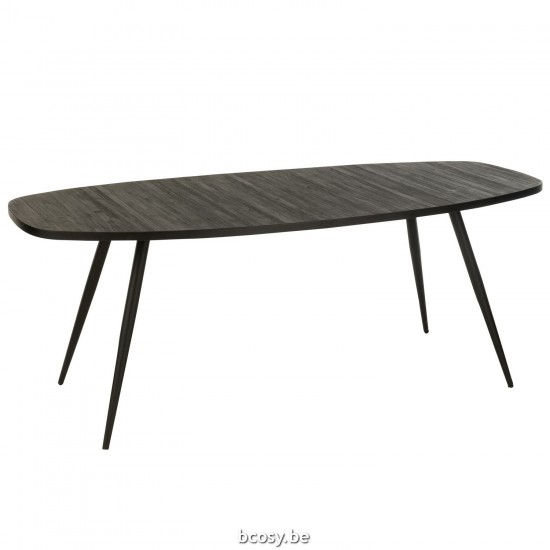 J Line 40786 Meubles rustiques Dealers Furniture Online Winkels E shop Vertreter eettafel tisch Mobili Distributeur Online We.