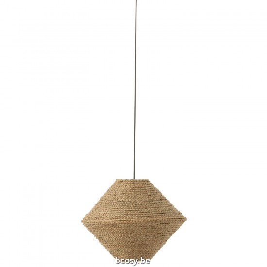 J Line Hanglamp Ufo Zeegras Naturel Large hang pendellampen licht JO41947.