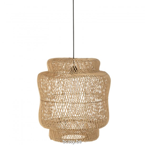 J Line Lampenkap Rosa Rotan Natuur hang pendellampen licht JO42319.