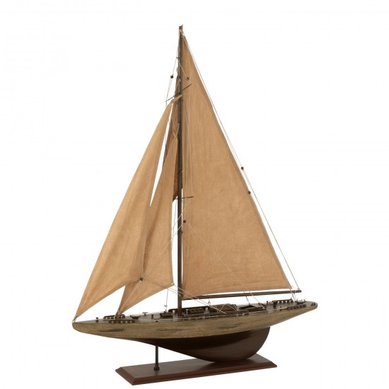 J Line 50018 Decorations Figuras Decoracion Dekoration Decorazione segelboot antik Zeilboot Statue Figuren Figurines Animali B.