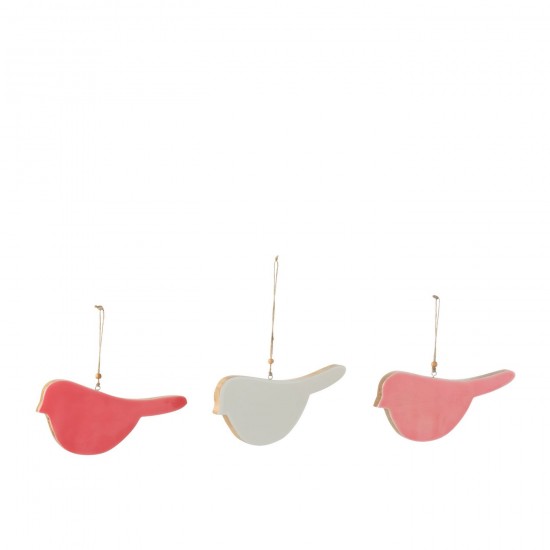 Jline Hanger Vogel Mangoholz Mix Medium 3 Sortiert hanger haenger.