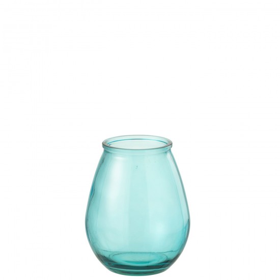 Jline Vase Egg Glass Aqua Small Große Vasen hohe Vasen.
