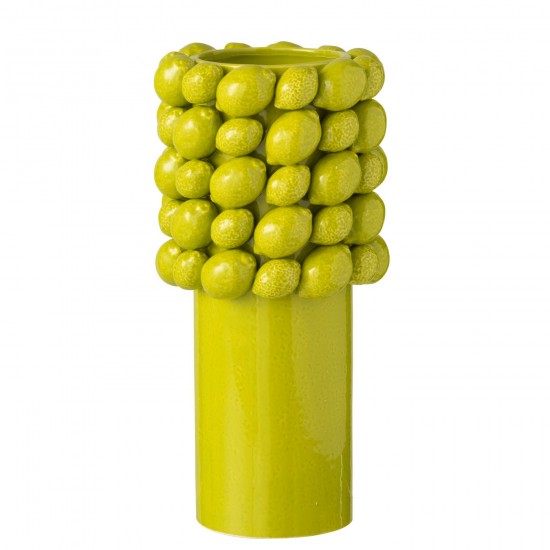 J Line 53690 Vase grand >25cm grote vazen Hoge vaas Tall vases Vases hauts vaas groot >25cm Grote vaas Hohe Vasen Grands vases.