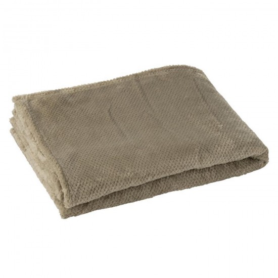 J Line Coperta Snuggle Poliestere Grigio Funda Snuggle Poliéster Gris.