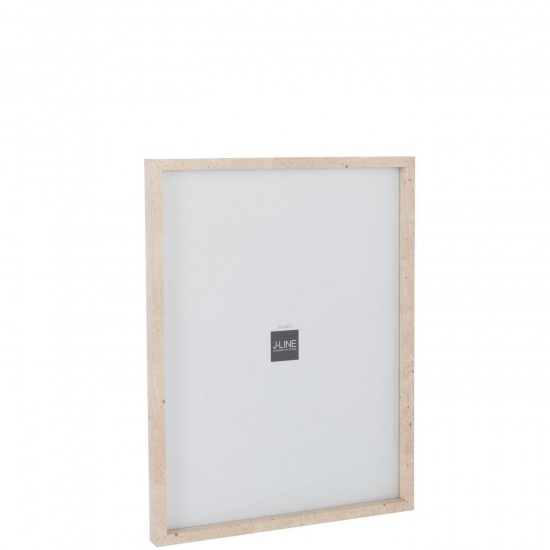 J Line Portafoto Rettangolare 30X40Cm Mdf Naturale Portarretratos Rectángulo 30X40Cm Mdf Natural.