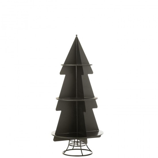 Jline Estantería X Mas Tree Metal Negro Medium.