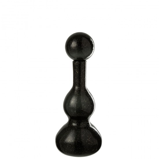 J Line 58062 Reseller Vases bouteille vernie terre cuite Online Verkooppunten Online E shop Decoration Flessen Vaas Online Win.