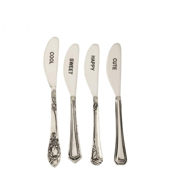 J Line 58931 Decorazione Decoratie Bestekken couverts Online Shopping Online Decorations Tabletop Eetbestek Keuken Accessoires.