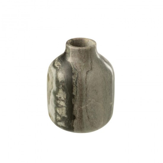 Jline Vase Marmor Schwarz Hellgrau vases.