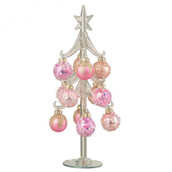 J Line 59368 Figuren Kerstboom x mas trees arbres de noel sur pied Decorazione Kerstversiering Kerstboom Decorations christmas.