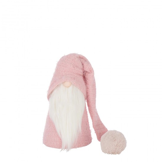 Jline Weihnachtsmann Winter Polyester Hellrosa Weiß Small weihnachtsmann weihnachtsmaenner.