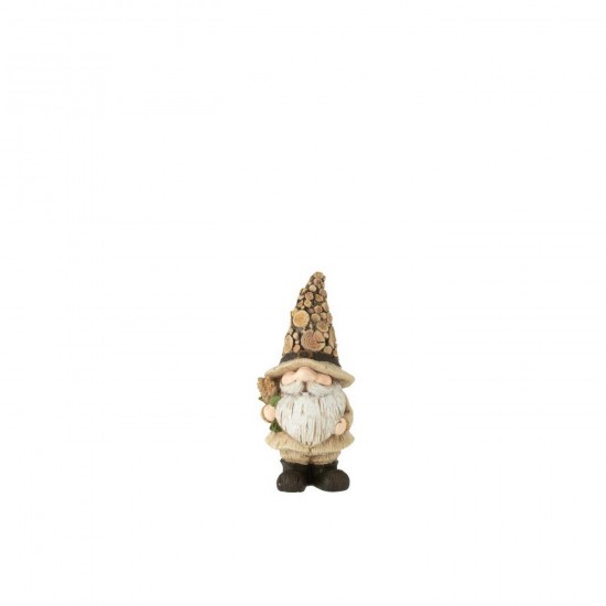J Line 59768 Zwerge kabouter Goblin Kaboutertjes Beeld Decorazione gnomes boy Beeldjes Decoratie Beeldje Decoration Kabouters .