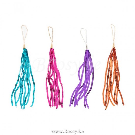 J Line Jline Paillette Hängend Plastik Mix 4 Sortiert hanger haenger