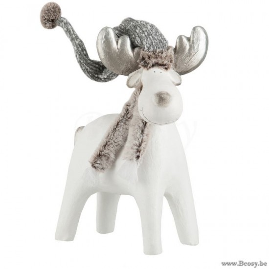 elans leopards de noel Jolipa Jline Renne 4 Pattes Hiver Magnesie Gris