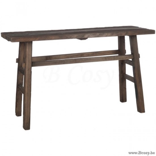 J Line Jline Console Legno Marrone Consola Madera Marrón