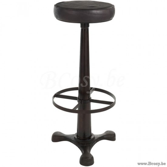 J Line 80071 Barkrukken chaise de bar barkrukje Meubles rustiques Indoor Furniture Mobilier Meubles d appoint Kruk Moebel Barkrukjes Meubelen Barstuhl barhocker Mobili Cottage Meubelen Landelijke stij