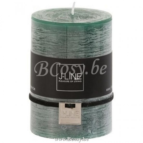 J Line Jline Kerze Zylinder Dark Grün Medium 42 S zylinderkerzen