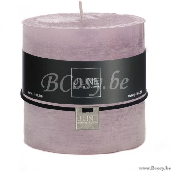 J Line Jline Zylinderkerze Lavendel 80S zylinderkerzen