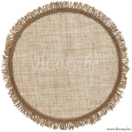 J Line Jline Tischset Jute Naturell untersetzern