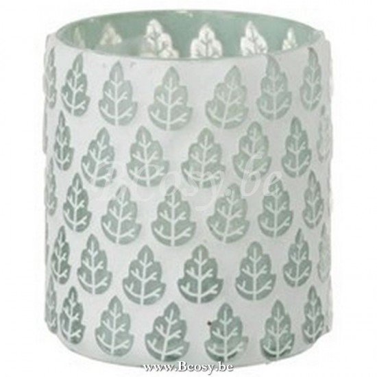 J Line Jline Porta T Light Albero Vetro Bianco Fotosforo Arbol Cristal Blanco