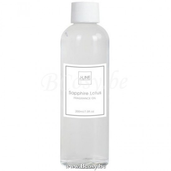 Jline Duftöl Sapphire Lotus 200Ml duftspray blum glas.