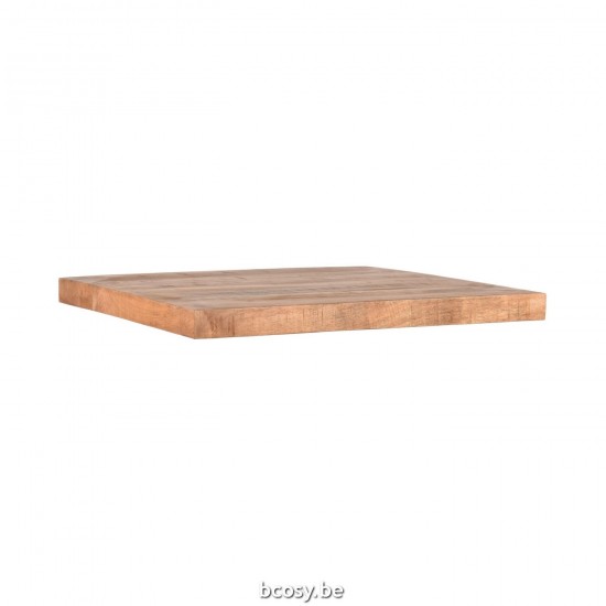 LABEL 51 Tables de salle à manger Tafelblad Straight Edge Rough.