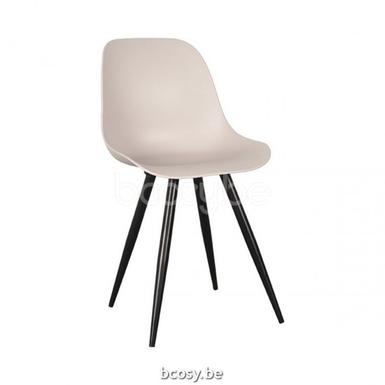 LABEL51 Dining chair Monza Sand Plastic.
