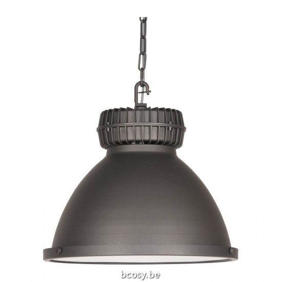 LABEL51 Hanglamp Heavy Duty Burned Steel Metaal.