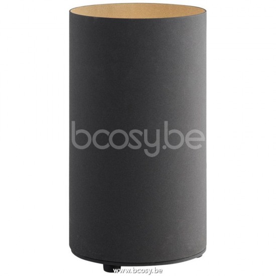 Tekna Arton Floor Od-Led-lacquered black outside Gold colorinside.