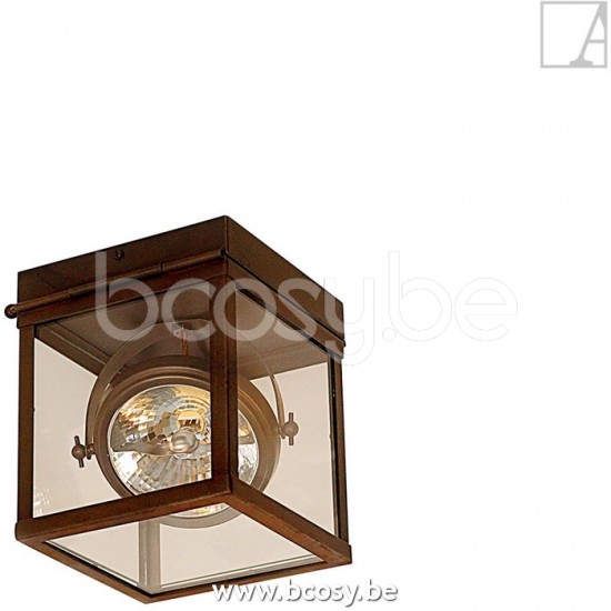 TerraLumi Authent Kubische Strahler-Deckenleuchte Vitrine 1L von Authent - Außenleuchten TerraLumi Terra-Lumi TL4264* AUT# VITX001H15.