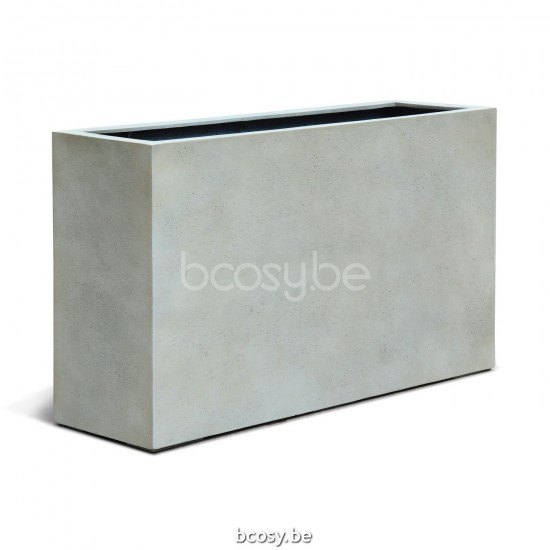  Jardinico CUBO Rechteckiger Pflanzentopf Und Blumentopf Für Draußen Large 150x45x90 Groß 150x45x90 Panna.