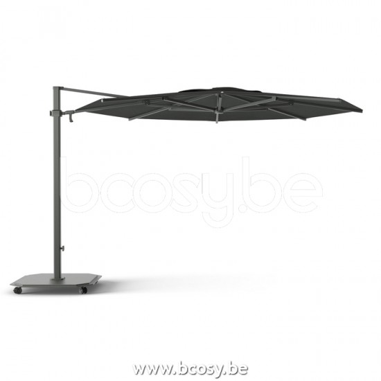 TUUCI OCEAN MASTER MAX SINGLE CANTILEVER ALUMA TEAK Ø350 Cantilever Parasol.