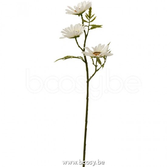 J Line Fiore Margherita Plastica Bianco Flor Margarita Plastico Blanco.