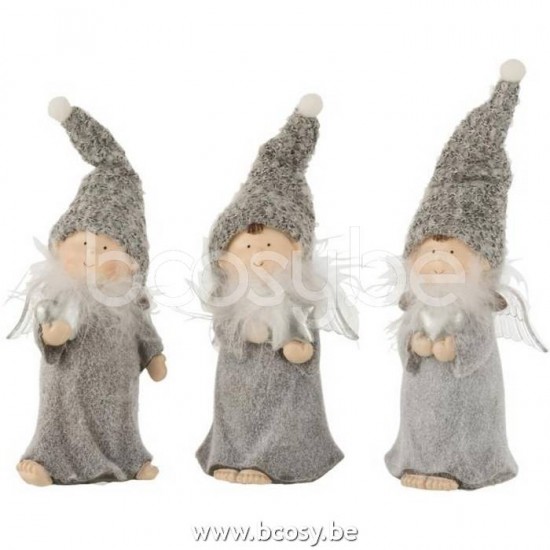 Jline Angel Resina Gris Small Surtido De 3