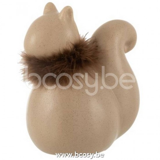J Line Jline Scoiattolo Porcellana Marrone Large Ardilla Porcelana Marron Large