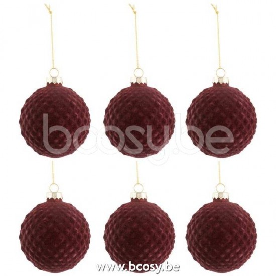 J Line 17408 Dekoration Decorazione Decoratie boules de noel Woon Accessoires Decoration Christbaumkugeln box of baubles kerstbal Kerstbollen Home Accessories accessoires De La Maison Decorations Chri