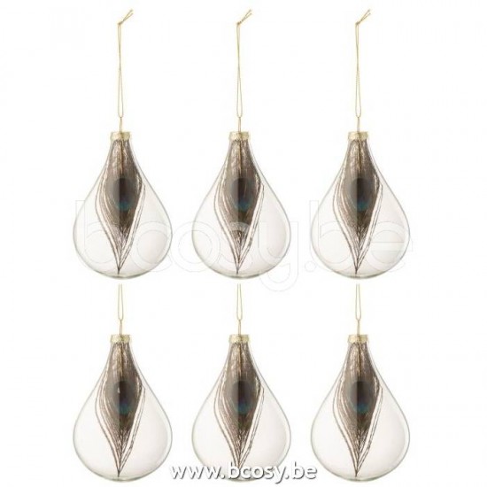 J Line 17466 Kerstballen boule de noel Decorations accessoires De La Maison Accessori Della Casa boules de noel Decoracion packung mit weihnachtskugel Christbaumkugel Accesorios De Casa Kerstversierin