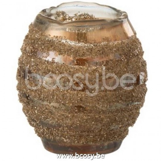 Jline Fotosforo Linea Redondo Cristal Marron Small