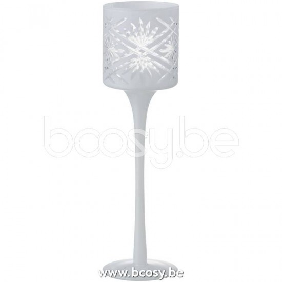 Jline Fotosforo Pie Santorini Cristal Blanco Small