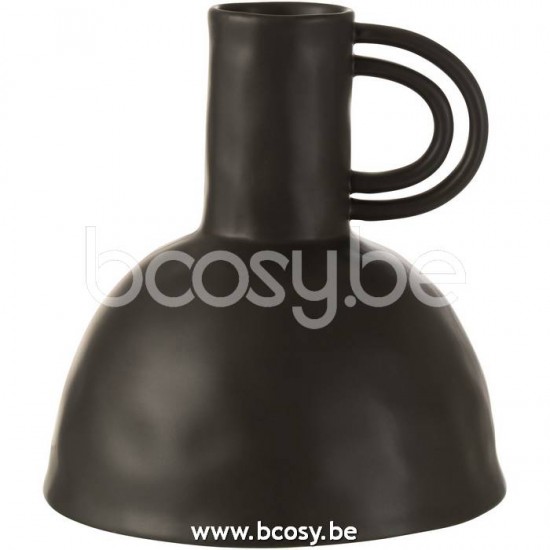 J Line Jline Brocca Renaissance Ceramica Nero Jarra Renacimiento Ceramica Negro