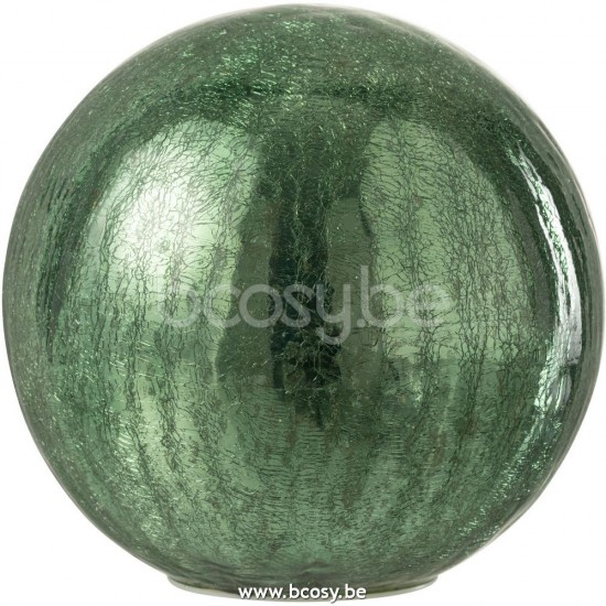 J Line Jline Palla Led Vetro Verde Large Bola Led Vidrio Verde Large