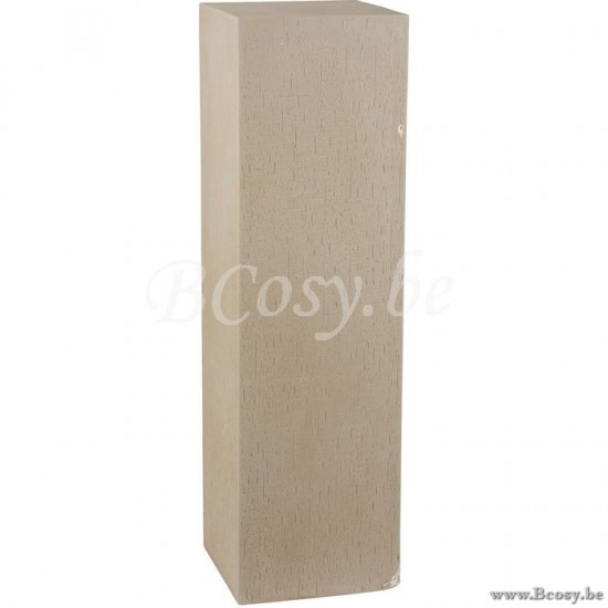 J Line Jline Colonna Rettangolare Alta Argilla Beige Large Pilar Rectangulo Alto Argile Beis Large